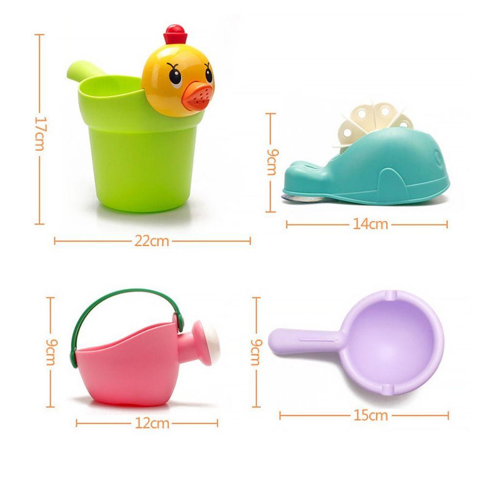 Sand Playing Baby Bath Toys Duck Bear Shape Water Play Toys Kids Shower Toys  Swimming