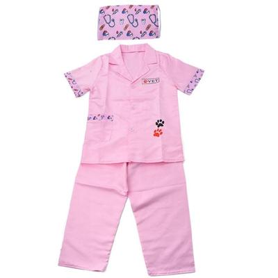 Kids Veterinarian Costume,Veterinarian Pretend Play Dressing Up Set Kids Animal Doctor Role Play Costume for Boys Girls