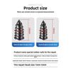 Vacuum Tyre Repair Rubber Nail Kit Black Soft Self-Tapping Screw Tire Puncture Repair Set for Car Motorcycle Auto Accessories