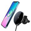 15W Car Air Vent Phone Stand Wireless Quick Charger 360 Degrees Rotating Magnet
