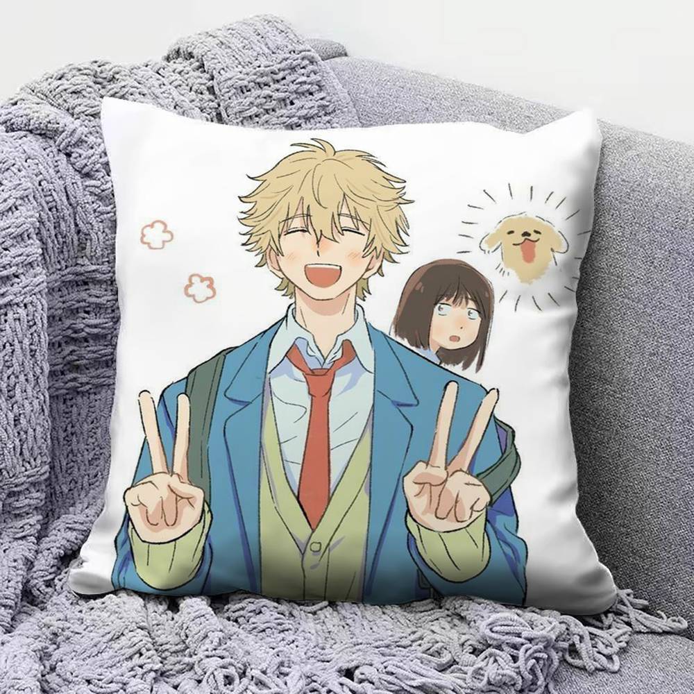 Skip and Loafer mitsumi and shima Anime Pillow Covers Home Sofa Cushion Covers and Aecorative Custom