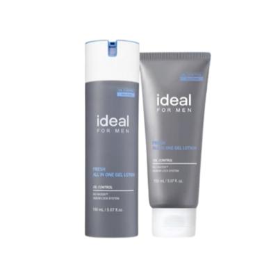Ideal for Men Fresh All-in-One Gel Lotion, 150ml, 2 Units