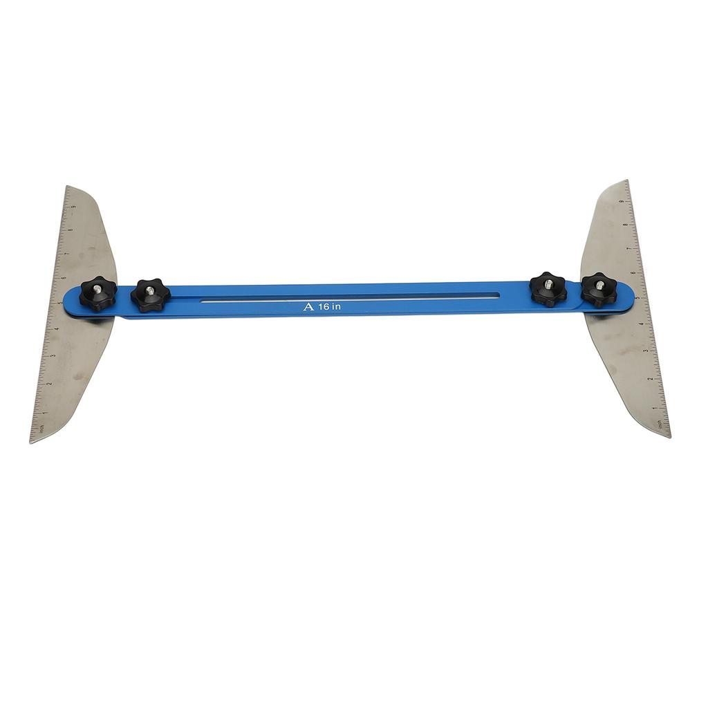 Stair Treads Gauge Template Tool Adjustable Angle Stair Jig and Measuring Tool for Cutting Perfect