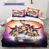 Biancheria da letto con motivo soprannaturale, Set piumone Copripiumone Federa Regalo di compleanno per la casa (1 * copripiumino + 2 * federa, senza nucleo)