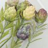 2Pcs Soft Plastic Artificial Artichoke Fruit Fake Simulation Artichoke Flower  Balcony
