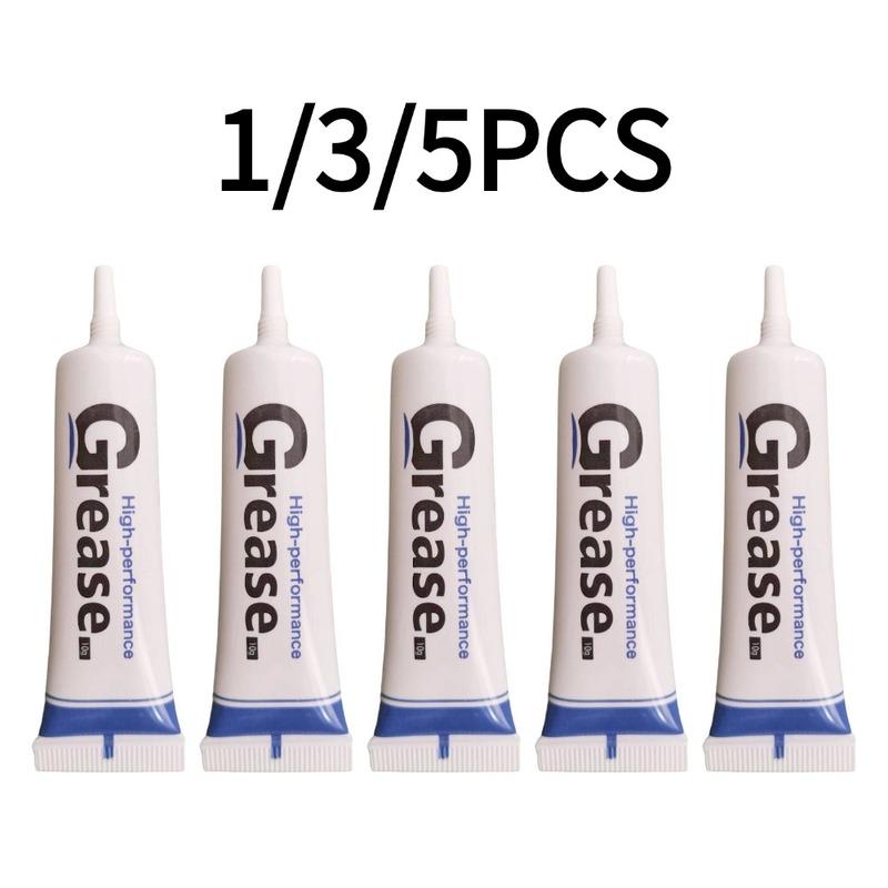 Multipurpose Lubricant Grease 10g Waterproof Sealing Silicone Grease For Flashlight O-Ring Gear Valve Repair Maintenance 1/5PCS