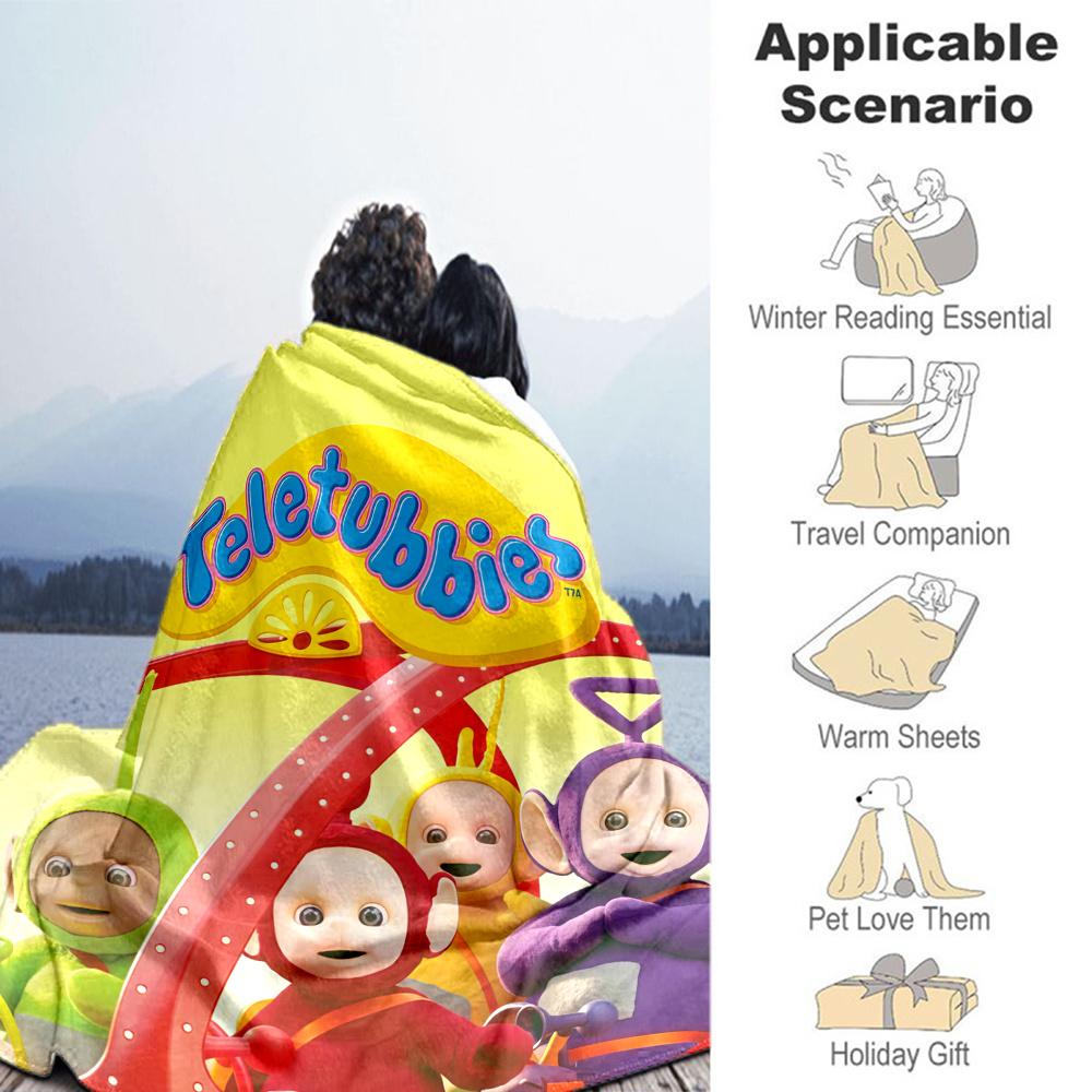 Teletubbies Blanket, High quality Comfortable for All Seasons, Home Decor, Warmth and Comfort