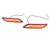 Powerful Car LED Rear Bumper Reflector Light Brake Light Tail Lamp Dynamic Turn Signal Light For Toyota Camry 2018-