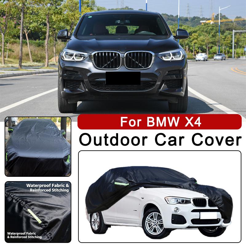 Car Cover for BMW X4 -Outdoor Full Protection, Waterproof Dustproof Heat-Resistant, All-Season Use Auto Exterior Accessories