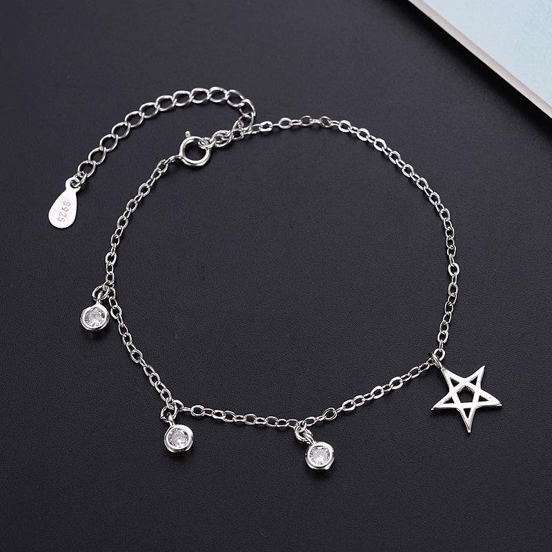 Personalized Retro Box Chain Bracelet - Elegant Silver, Versatile Japanese-Korean Inspired Couple's Jewelry for Women