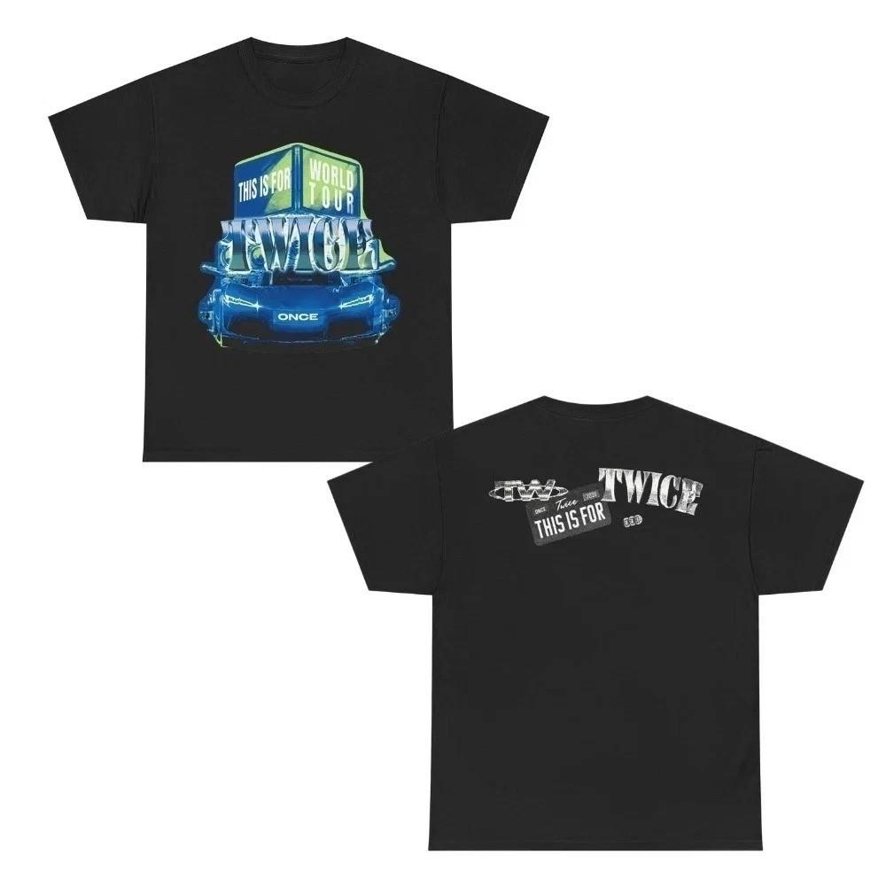 TWICE This Is For 2026 Tour Blue Luxury Car Tshirt Unisex T-Shirt S