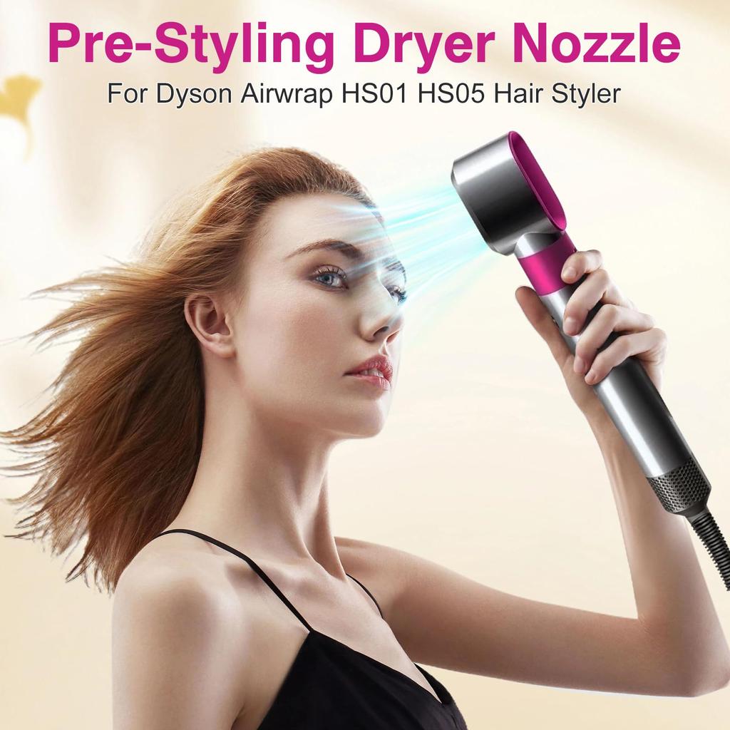 How To Use Dyson Hair Dryer Attachments Airwrap Pre Styling Dyson