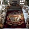 Liverpool Team Customize Text Carpet Design For Study Room Foyer Decorate Room Bedrooms Antislip Carpet Decorate Offices Wedding Party Gift