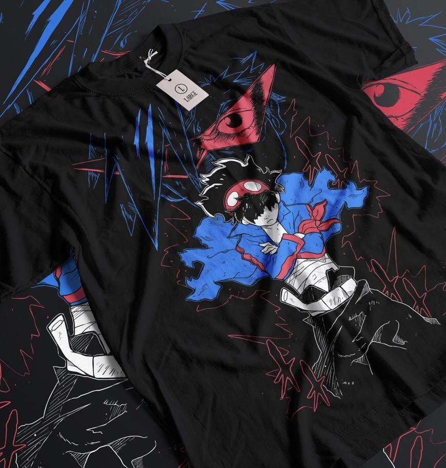 

Tengen Toppa T-shirt Gurren Lagann Kamina Anime Simon Gift Shirt All Size Unisex T-Shirt XL