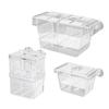 Aquarium Fish Breeder Box Clear Betta Fish Tank Fish Breeding Isolation Box Hatching Incubator Box For Baby Fish Shrimp Trap Box