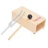 440Hz Stimmgabel Set Aluminiumlegierung Hammer Druckabbau mit Resonanzkörper
