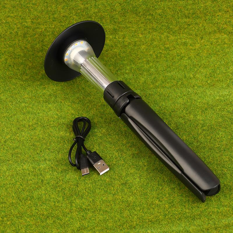 Outdoor Camping Lantern With Magnetic Base Portable Hanging Lamp 3 Lighting Modes Led Flashlights Waterproof Emergency Lamp