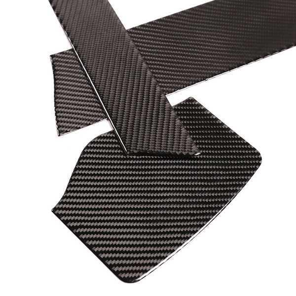 3-Piece Carbon Fiber Armrest Panel Stickers for Left-Hand Drive BMW Z4 (2017-2020)