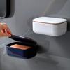 Portable Soap Holder  For Home Bathroom Storage For Soap Dish Waterproof Bathroom Products High Capacity Gadgets For Home