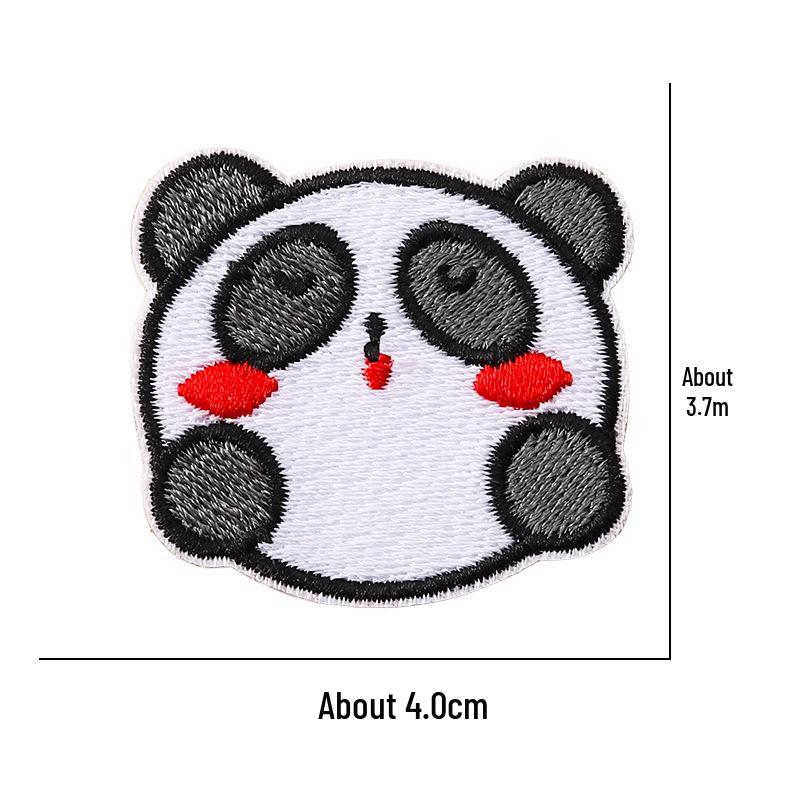 Self-Adhesive Embroidery Cartoon Patch Stickers for Clothes and DIY Journals