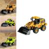 Childrens Bulldozer Model With Alloy Scoop And Inertia Drive For Kids Play And Handeye Coordination Development