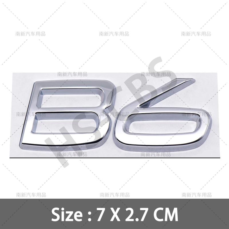 3D Metal AWD T5 T6 Logo Badge B5 B6 Emblem Car Rear Trunk Stickers For XC90 S60 CX60 S80 V40 S40 XC70 V60 XC40 V90 Accessories