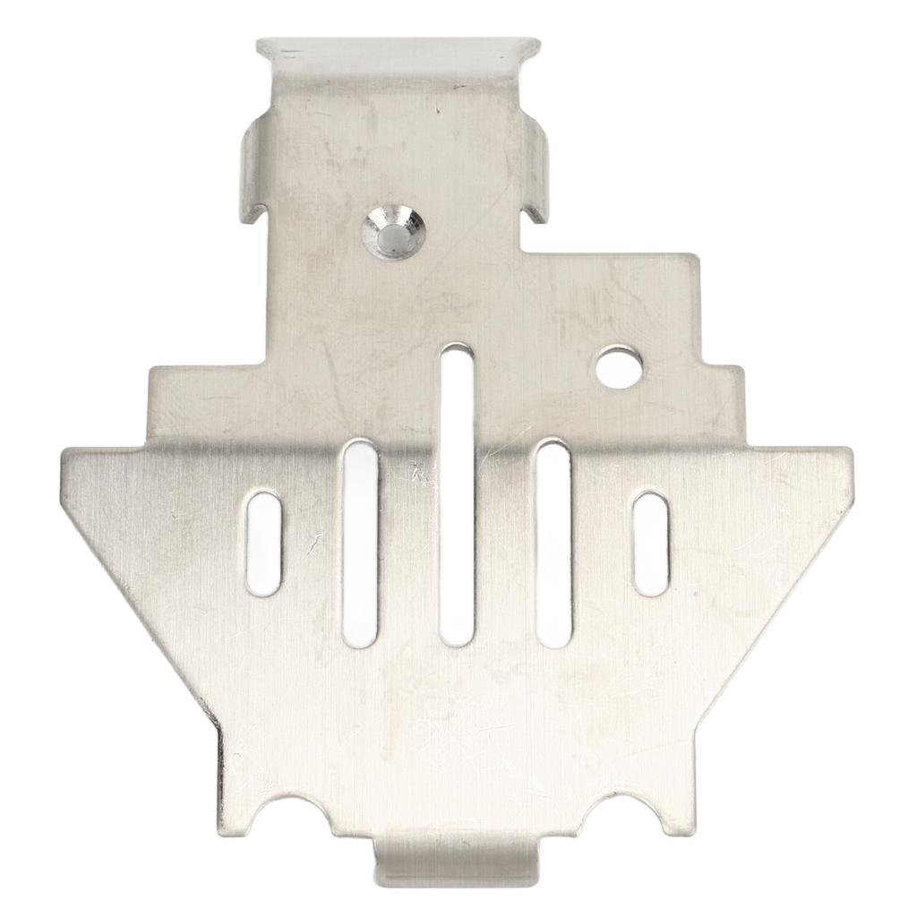 6pcs RC Car Chassis Armor ESC Reset Switch Stainless Steel RC Armor Chassis Guard Plate for Traxxas 1/10 RC Car
