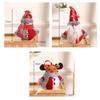 Tabletop Doll Christmas Plush Snowman Doll Realistic Christmas Doll Decorations  Party Supplies