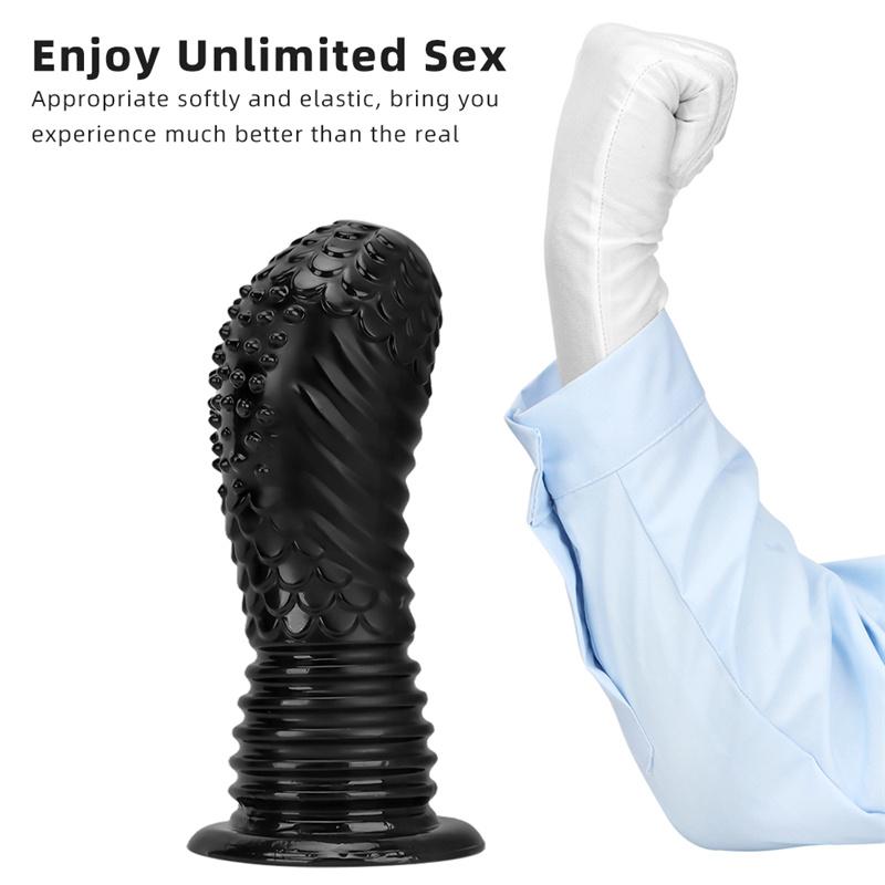 9.5cm Giant Teardrop Dildo Anal Plugs Fisting Supplies Extra Large Extra Thick Flaccid Anal