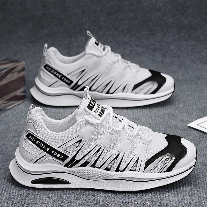 

Сетчатые туфли для папы, мужская повседневная спортивная обувь, студенческая летняя обувь 2024 года, новая мужская обувь, дышащий тренд, обувь Forrest Gump 39