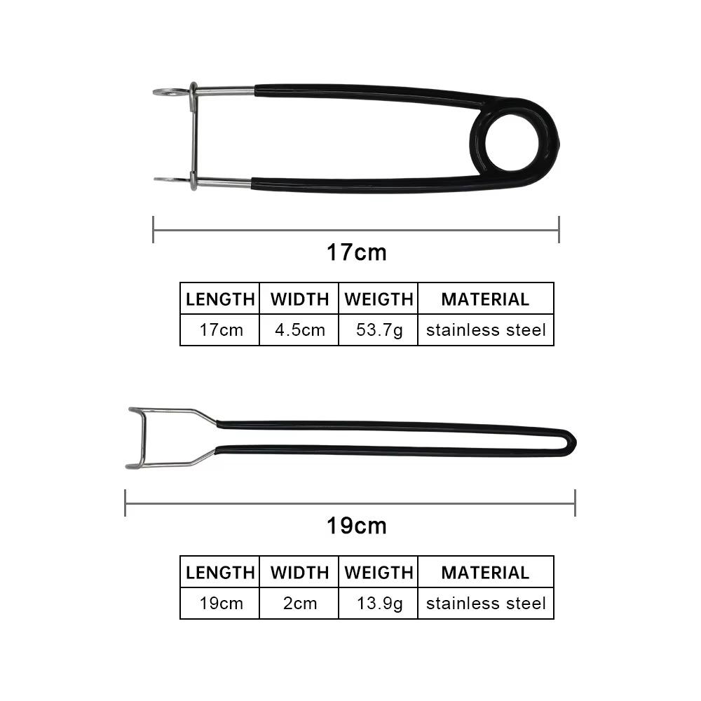 20cm Open Fish Mouth Spreader Metal Fishing Pliers Controller Tools Keeper Holder Fishgrip Gripper Grip Grabber Accessory