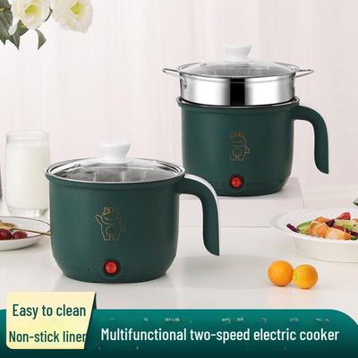 Panela Elétrica Multifuncional Compacta: Mini Cozinhador de Macarrão, Frigideira Antiaderente, Panela Quente Pequena