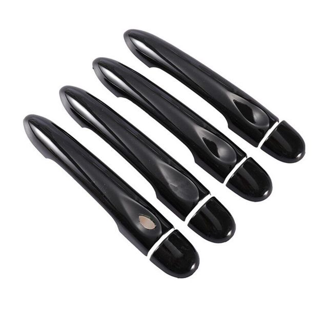 For Renault Megane 3 MK3 III 2008 2009 2010 2011 2012 2013 2014 2016 Glossy Black Car Door Handle Cover Trim Styling Accessories
