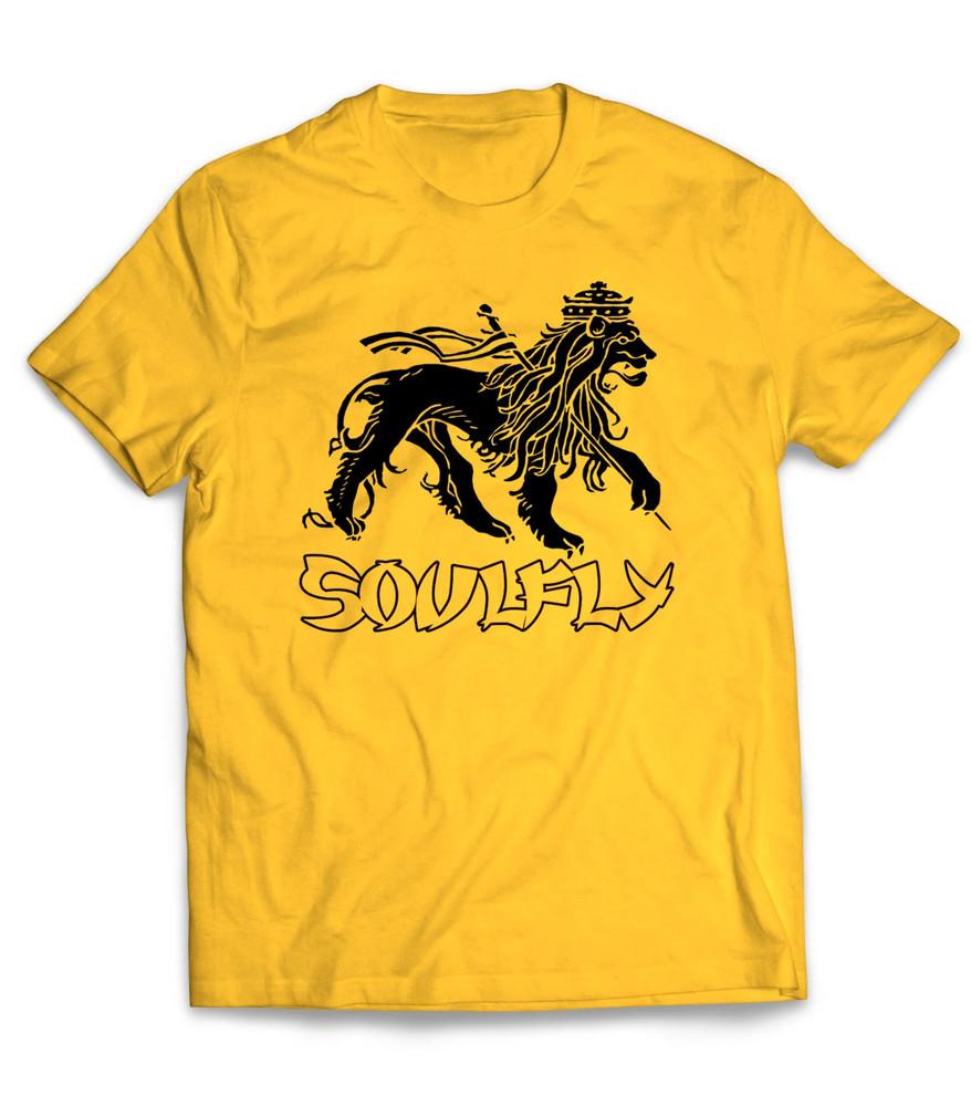 New Soulfly Band Album For Fans Heavy Cotton Yellow S-5XL T Shirt Unisex C257 Unisex T-Shirt L
