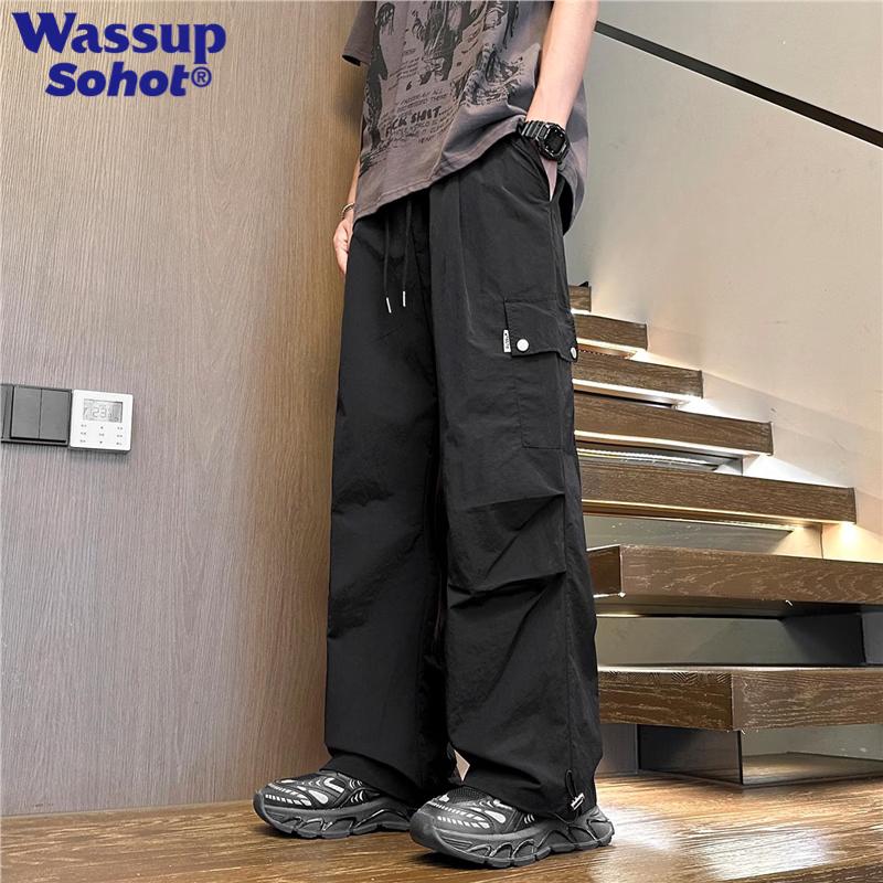 Wassup Sohot Men s Ice Silk Cargo Pants 2XL