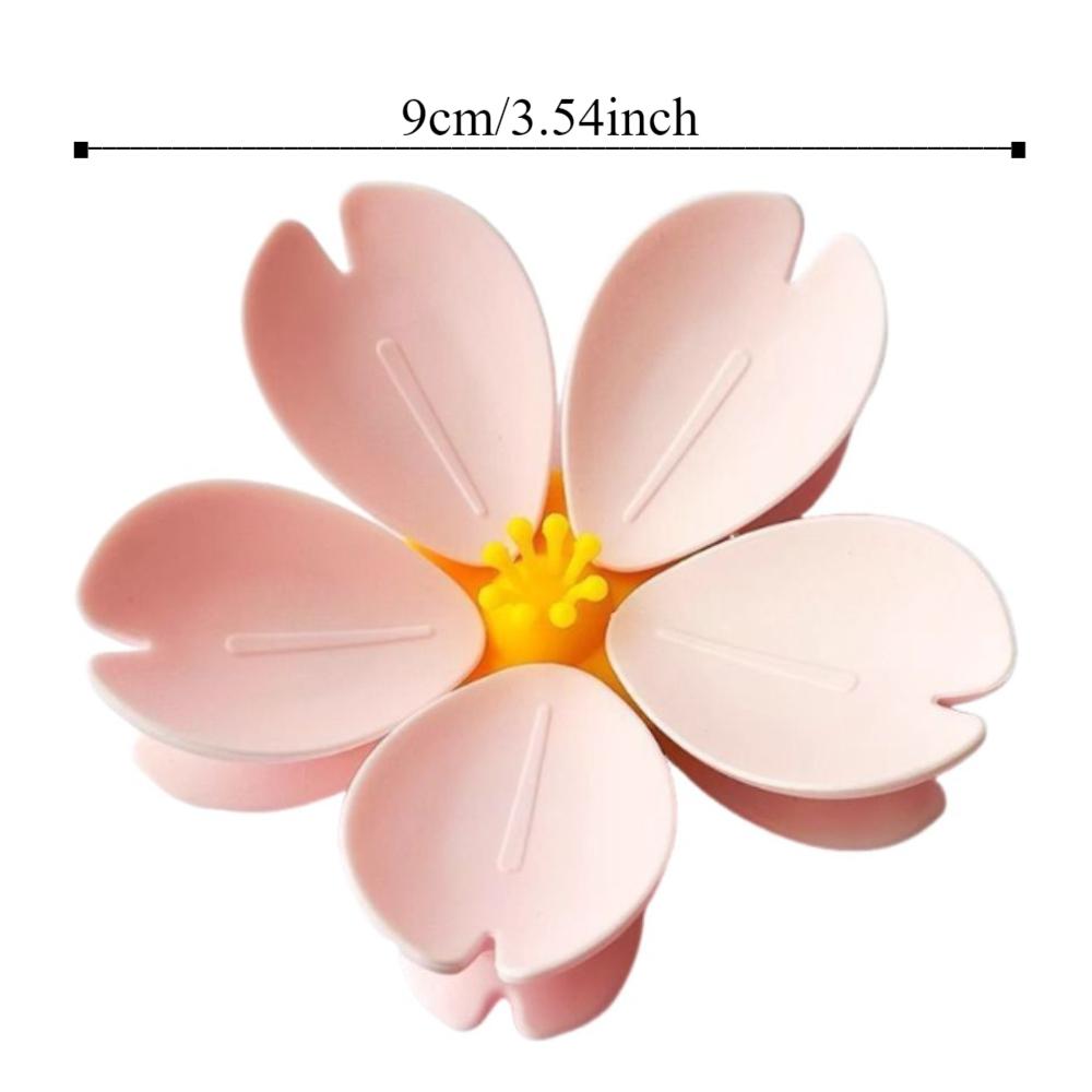 4Pcs 2 In 1 Sakura Magnetic Clip 3D Food Storage Clip Refrigerator Magnet Snack Storage