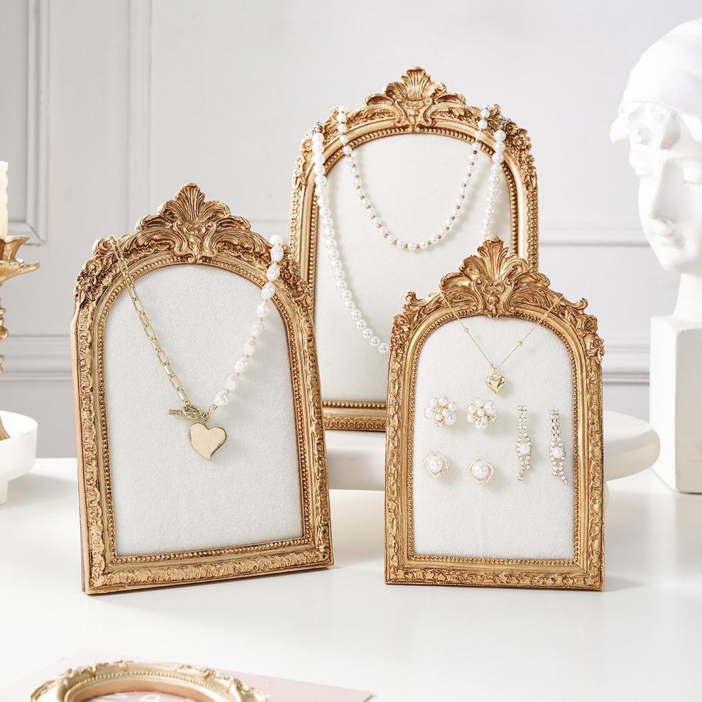 Resin Photo Frame Jewelry Display and Storage Stand