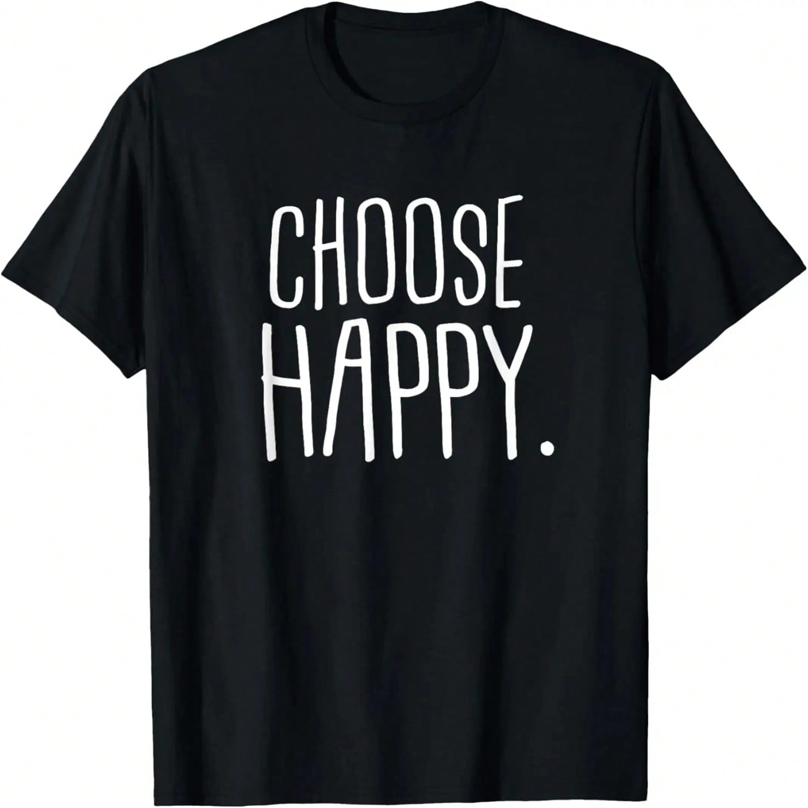 Choose Happy T-Shirt Gift Idea Inspirational Tee S