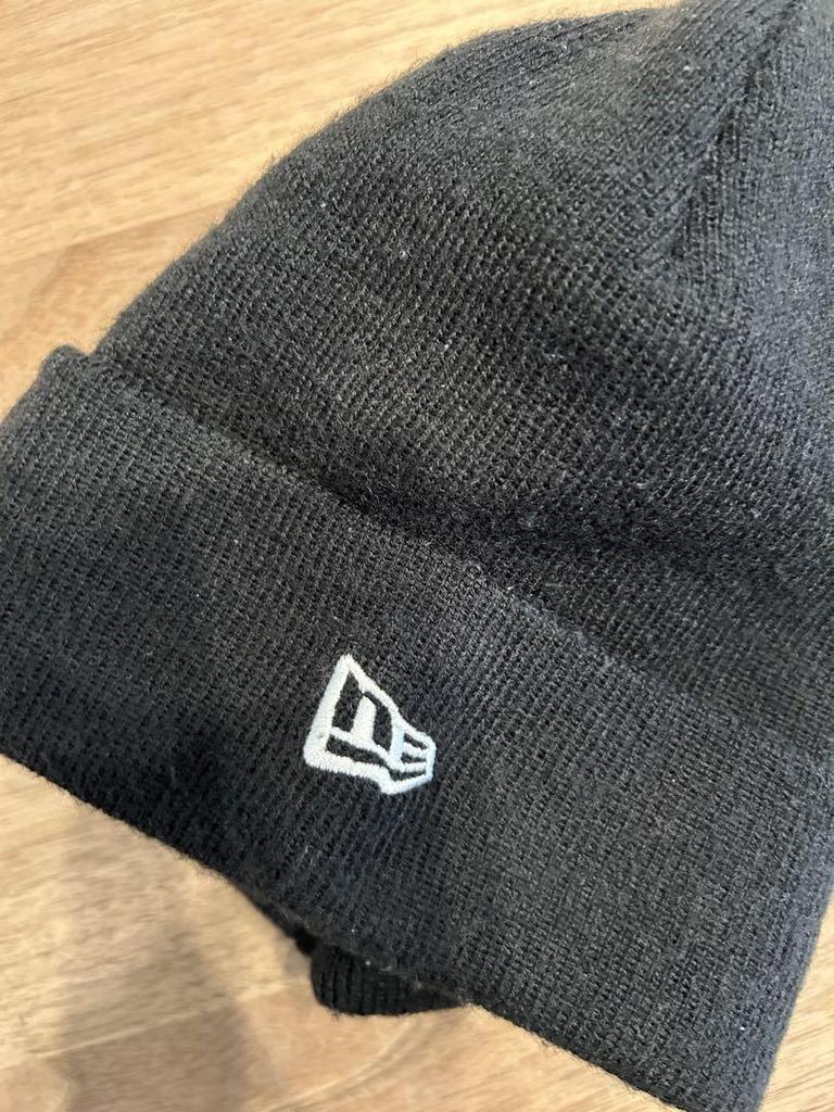 [USED] Supreme S Logo Knit Hat in Black