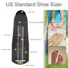 Standard Metal Foot Measuring Device Accurate Sizing Tool for Men Women Kids Home Store Use Professional