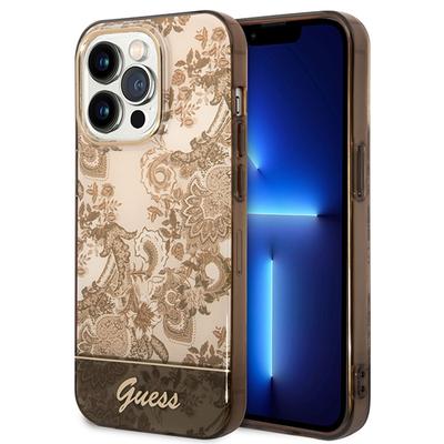 Guess Guhcp14Lhgplhc Iphone 14 Pro 6,1 Ochre Hardcase Porcelain Collection