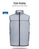 Summer Cooling Vest: Cross-Border Japan-Korea Style, Sleeveless, Heatstroke Prevention, Ideal for Outdoor Activities and Fishing.