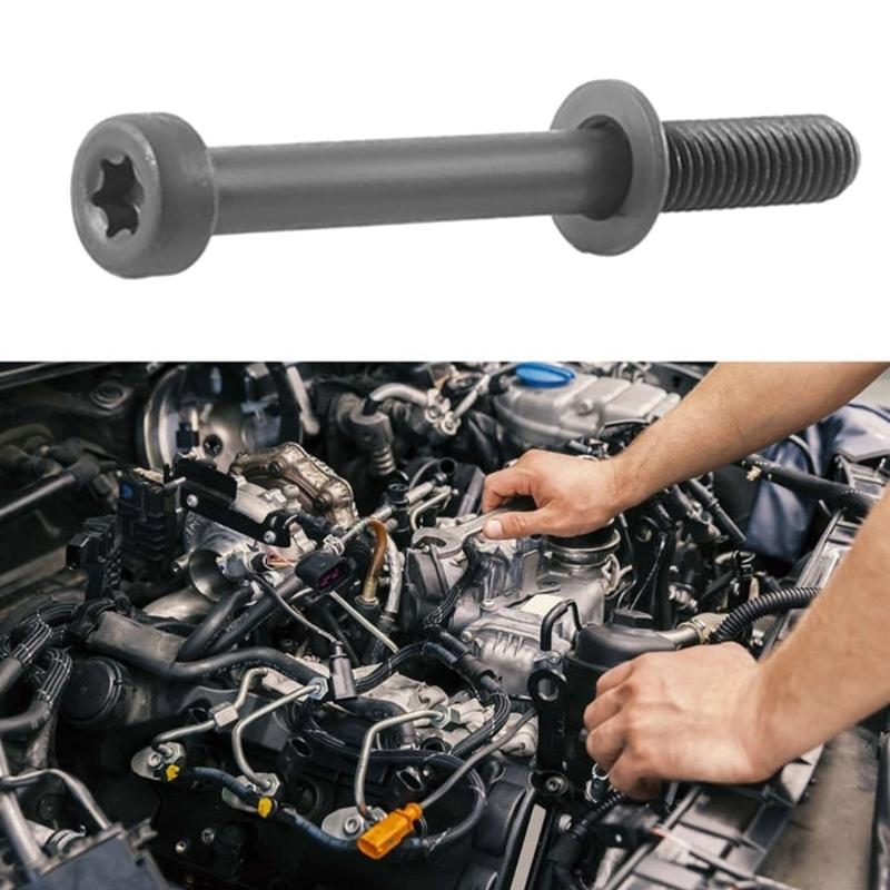 Corrosion Resistant Alloy Steel Fuel Injector Mounting Bolt Retaining Screw 33816-2F000 for IX35 Car Maintenance