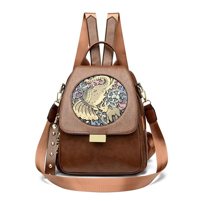 Dual-shoulder Bag - Elegant Women's Backpack - Large Capacity Multi-purpose Travel Bag Casually