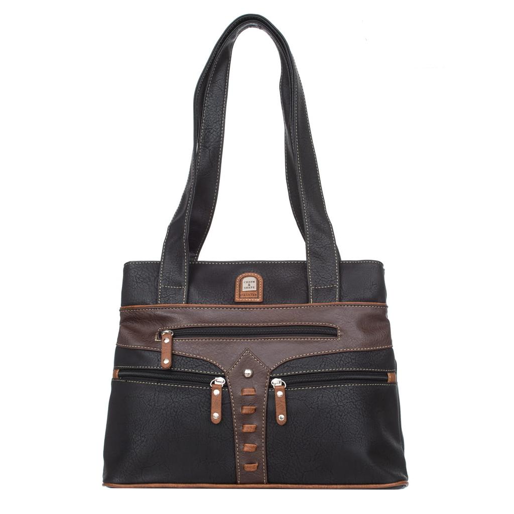 Charm&Shape Medium Women' Shoulder Bag Choco
