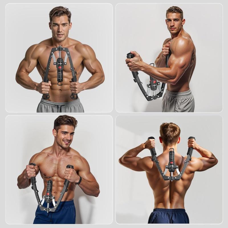 Renforceur de bras hydraulique Twister réglable Exerciceur de bras Fitness Pectoral Équipement d'extenseur de poitrine