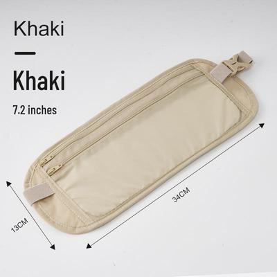 Unisex Anti-Theft Passport Waist Bag for Travel and Sports - Slim, Invisible, Secure