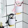 Cartoon Penguin Storage Rack, Makeup Tools, Organizing Box, Dormitory Bathroom Toothbrush, Bedside Mobile Phone, Wall Hanging Storage