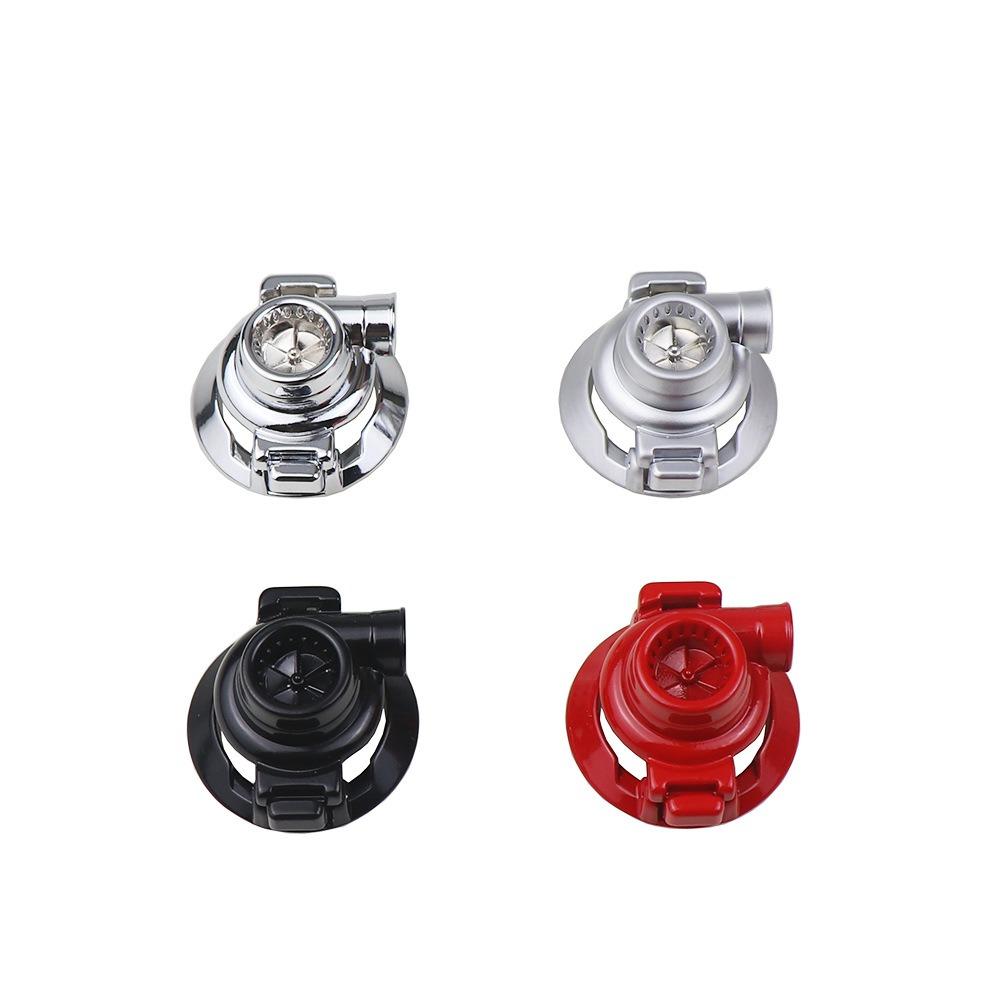 Turbine One-button Start Decorative Cover Car Button Decorative One-button Start Protective Cover Sticker Start Press