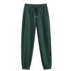 Dark Green High Waist Casual Cotton 2023 New Sweatpants